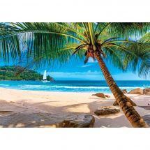 puzzle - Castorland - Vacanze alle Seychelles - 500 camere