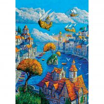 puzzle - Castorland - Il porto - 500 pezzi