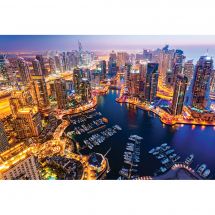 puzzle - Castorland - Dubai di notte - 1000 pezzi