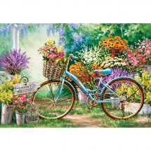 puzzle - Castorland - Il mercato dei fiori - 1000 pezzi