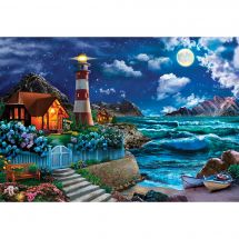 puzzle - Castorland - La notte dei marinai - 1000 monete