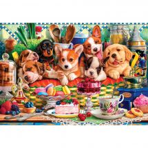 puzzle - Castorland - Dolci e cuccioli - 1000 pezzi