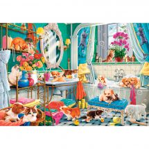 puzzle - Castorland - Bagno per animali - 1500 pezzi