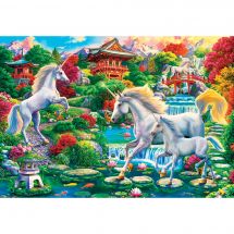 puzzle - Castorland - Giardino degli unicorni - 1500 pezzi