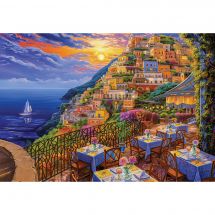 puzzle - Castorland - Serata in terrazza - 1500 pezzi