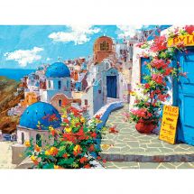 puzzle - Castorland - Primavera a Santorini - 2000 pezzi