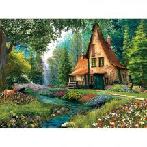 puzzle - Castorland - Casa di campagna - 2000 camere