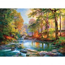 puzzle - Castorland - Lungo il fiume - 3000 pezzi