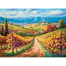 puzzle - Castorland - Collina dei vigneti - 3000 camere