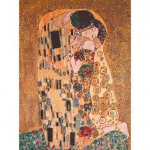 Kit di ricamo con perline - Charivna Mit - Il bacio di Klimt
