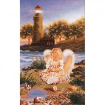Kit di ricamo con perline - Charivna Mit - Angelo con perla