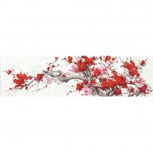 Kit punto croce con perle - Charivna Mit - Ciliegio orientale
