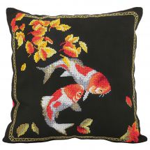 Kit cuscino da ricamo - Charivna Mit - Due carpe