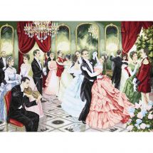 Kit punto croce con perle - Charivna Mit - Valzer viennese
