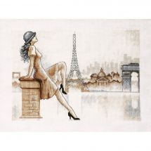Kit Punto Croce - Charivna Mit - Parigi romantica