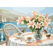 Kit Punto Croce - Charivna Mit - Aromi estivi in riva al mare