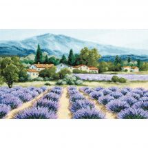 kit ricamo a punto croce - Charivna Mit - Lavanda di montagna