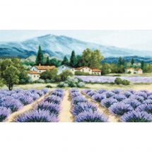 kit ricamo a punto croce - Charivna Mit - Lavanda di montagna