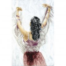 Kit Punto Croce - Charivna Mit - Flamenco - Colpo di tacco