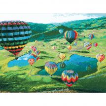 Kit punto croce con perle - Charivna Mit - palloncini