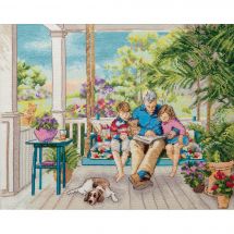 Kit Punto Croce - Charivna Mit - Leggere le fiabe