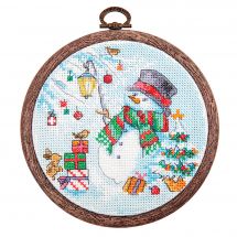 Kit Punto Croce - Charivna Mit - Natale nella neve
