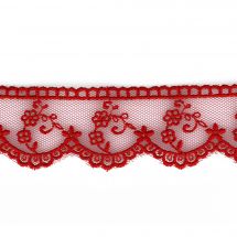 Pizzo al metro - LMC - Pizzo rosso (3 cm)