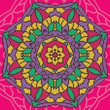 Kit ricamo diamante - Diamond Art - Mandala