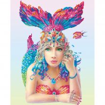 Kit ricamo diamante - Diamond Dotz - Sirena mistica