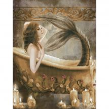 Kit ricamo diamante - Diamond Dotz - Sirena al momento del bagno