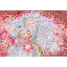 Kit ricamo diamante - Diamond Dotz - Unicorno floreale