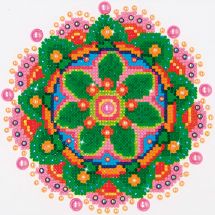 Kit ricamo diamante - Diamond Dotz - Fiore mandala