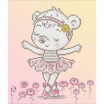 Kit ricamo diamante - Diamond Dotz - Orso da balletto