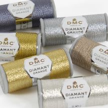 Filo metallico per ricamo - DMC - Filo metallizzato diamante grandé