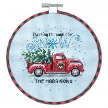Kit punto croce con tamburo - Dimensions - Camion delle feste