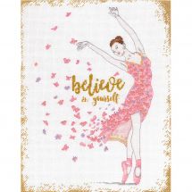 Kit Punto Croce - Dimensions - Ballerina da sogno