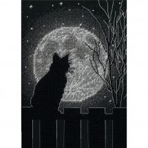 Kit Punto Croce - Dimensions - Gatto nero della luna