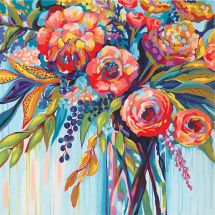 Kit di pittura per numero - Dimensions - Celebrazione floreale