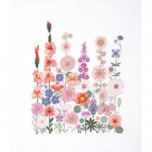 kit ricamo a punto croce - DMC - Fiori rampicanti