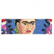 Kit segnalibro da ricamo - DMC - frida kahlo