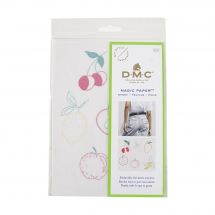 Modello per la personalizzazione - DMC - Magic paper Fruits