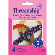 Kit creativo per bambini - DMC - Braccialetto di amicizia - Atlantic