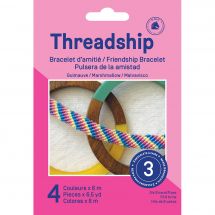 Kit creativo per bambini - DMC - Braccialetto di amicizia - Marshmallow