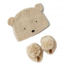 Kit per i lavori a maglia - DMC - Cuffia e scarpine per neonati