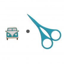 Accessorio da Ricamo - DMC - Magnete e forbici - Verde