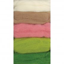 Lana da feltro - DMC - Confezione lana cardata - Primavera