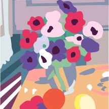 Canovaccio antico - DMC - Vaso con fiori dopo Matisse