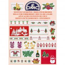Libro diagrammi - DMC - Idee da ricamare speciale Natale