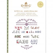 Libro diagrammi - DMC - Idee da ricamare speciali abecedari