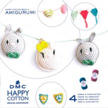 Filato per uncinetto Amigurumi, filo di cotone per giocattoli, DMC Happy  Cotton, mini batuffoli di cotone -  Italia